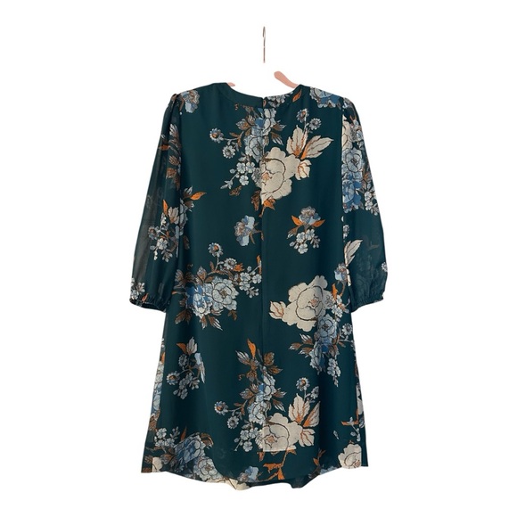 Eva Mendes Floral 3/4 sleeve Dress‎ - Picture 6 of 9